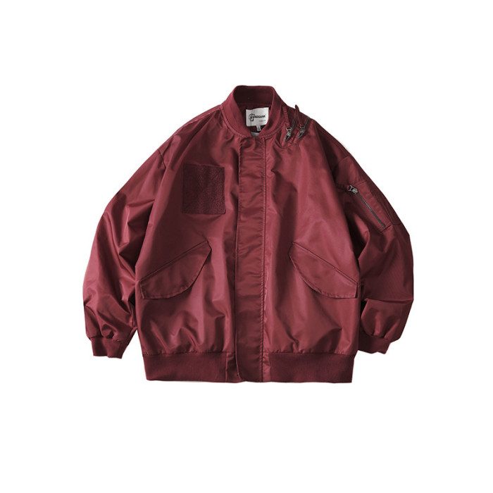 Japanese vintage loose flight collar jacket