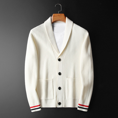 Autumn and winter new sweater zipper sweater slim knit sweater coat