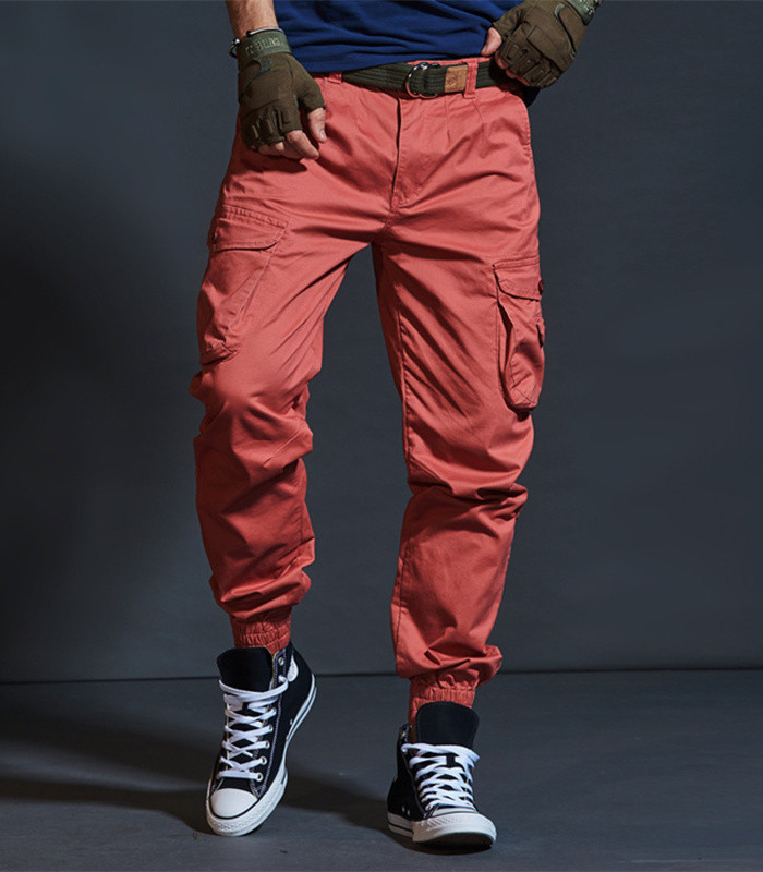 Drawstring overalls Workware Pants 8 colors