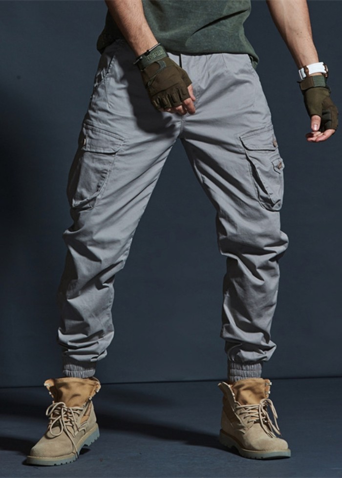 Drawstring overalls Workware Pants 8 colors