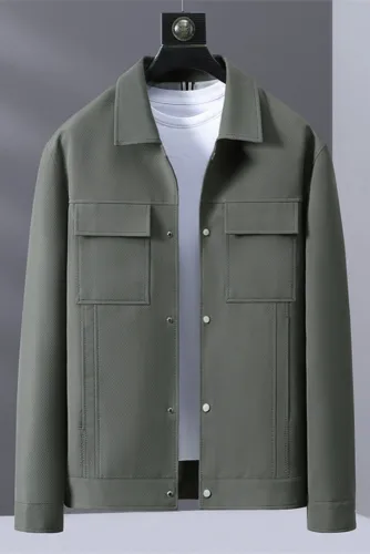 Solid Color Lapel Jacket 3 colors