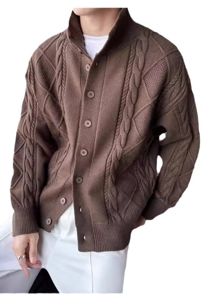 Men's Knitted Cardigan 3 COLORS