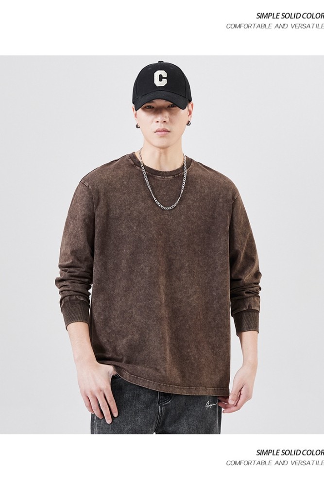 Classic Men Style Simple Hoodie Sweatshirt