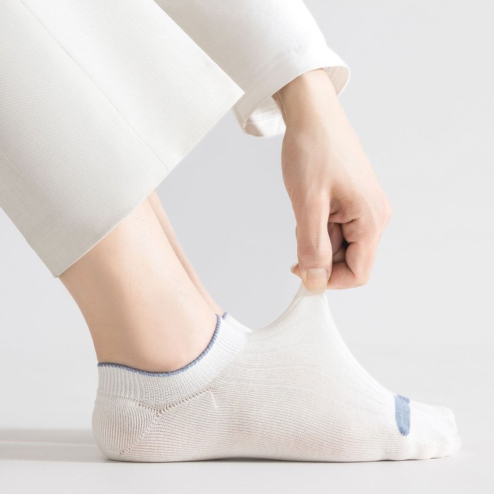 Two-color trend men's socks 5 colors