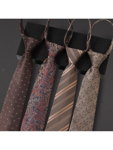 Vintage Striped Pre-tied Men's Tie 10 colors