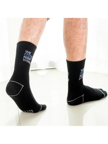 Fashionable sports mid-calf men's socks 25 colors