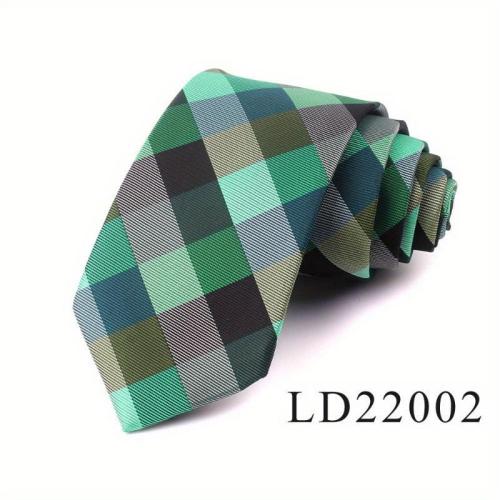 Classic Plaid Jacquard Men's Tie 8 colors