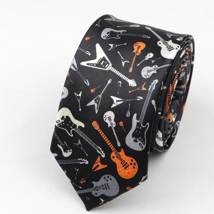 Classic & Stylish Musical Note Men's Tie 8 colors