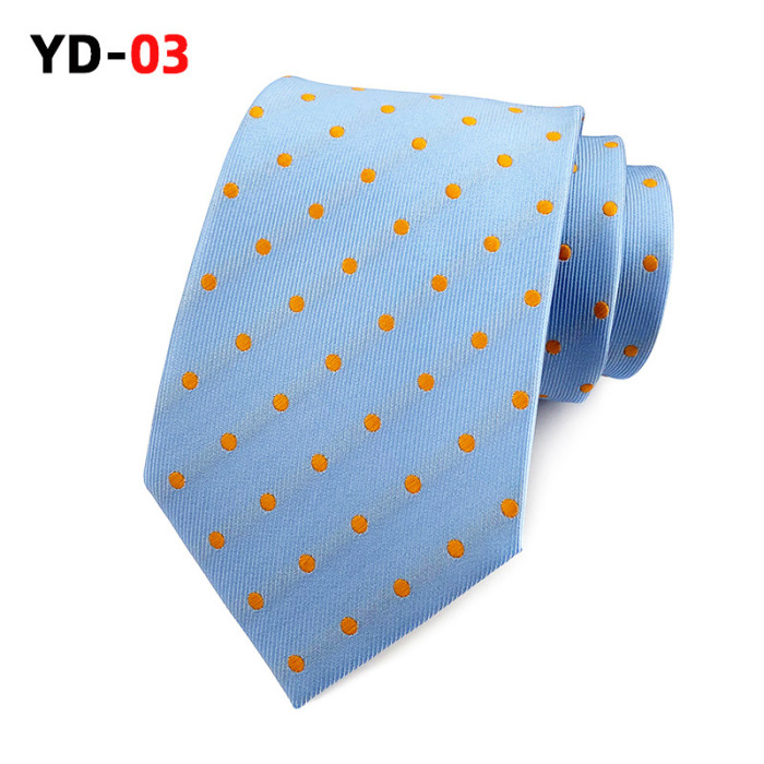 Assorted Colors Polka Dot Ties for Men 10 colors