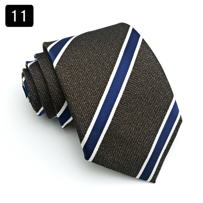 Champagne - Hued Striped Men's Tie 7 colors