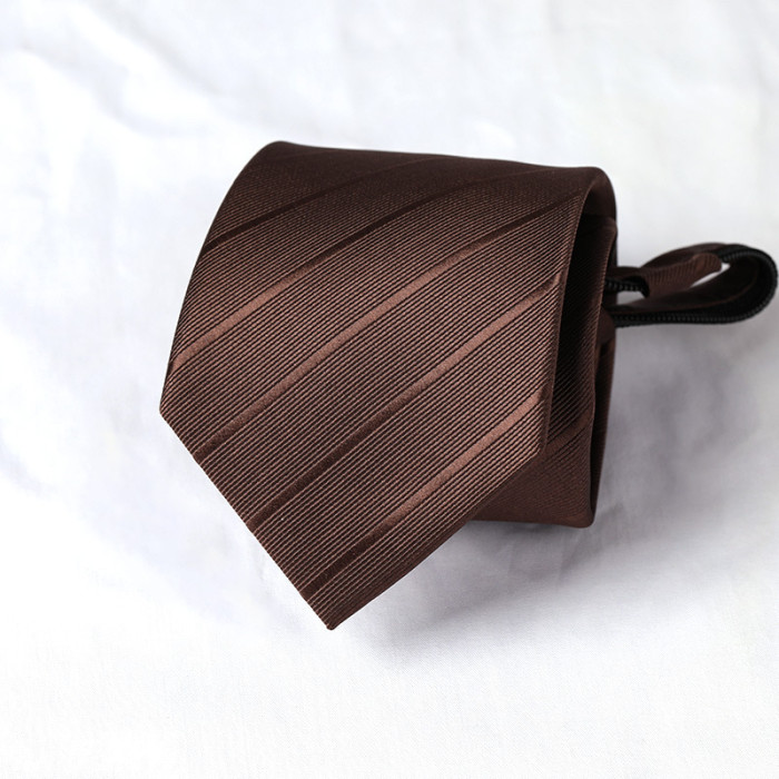Brown-Toned Pre-tied Men's Tie 6 colors