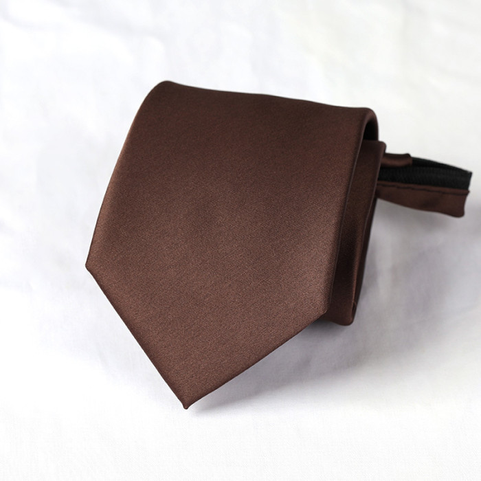 Brown-Toned Pre-tied Men's Tie 6 colors