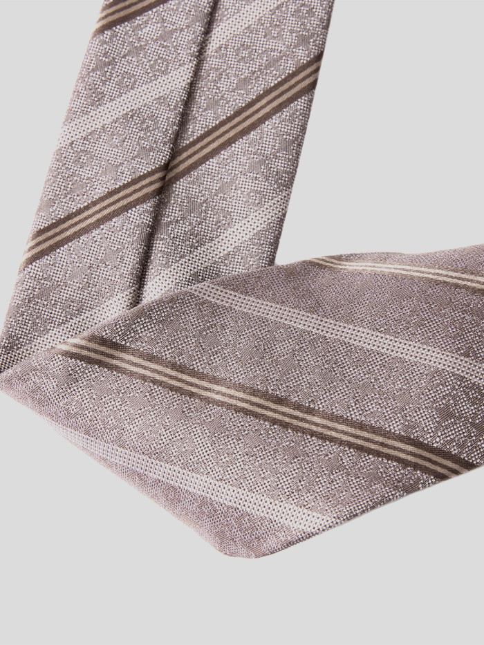 Jacquard Weave Mulberry Silk Men's Business Tie