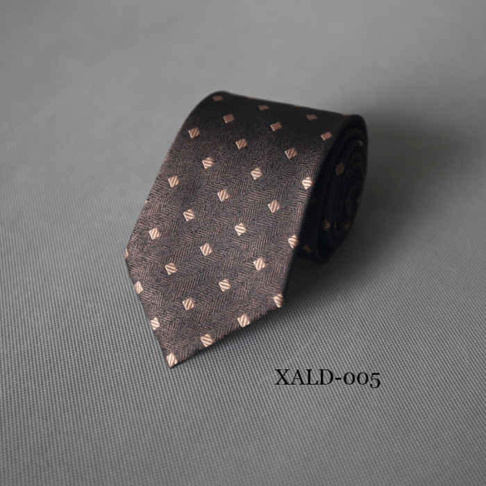 Stylish Coffee - Colored Banquets Men's Tie 6 colors