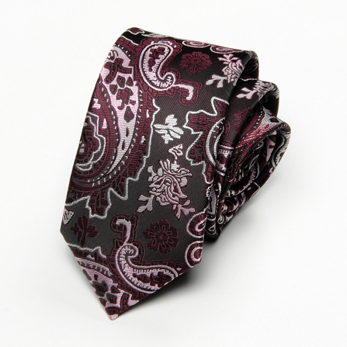 Paisley Pattern Men's Tie 7 colors