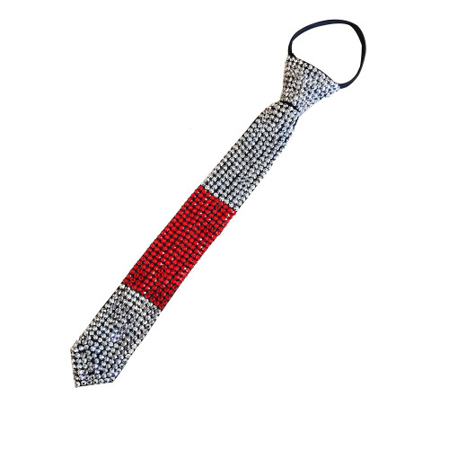 Shiny Rhinestones Men's Pre-tied Tie 5 colors