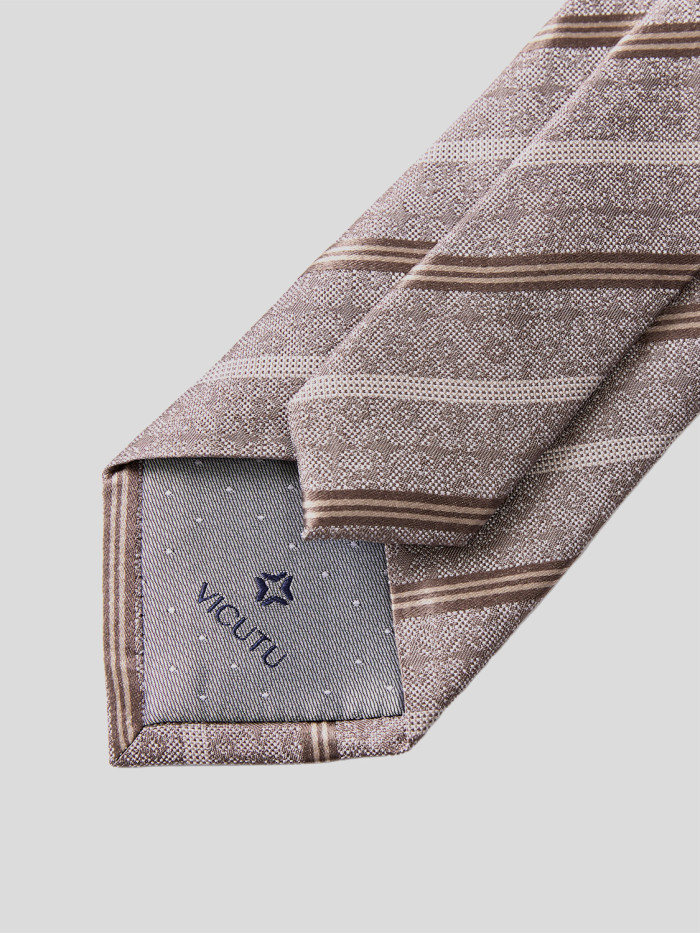 Jacquard Weave Mulberry Silk Men's Business Tie