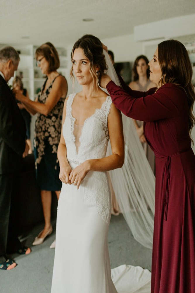 CREPE FIT & FLARE Size 6