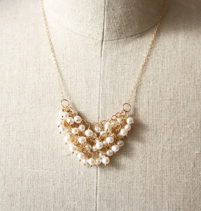 Bridal Pearl Necklace
