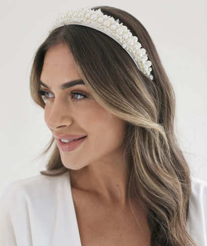 Pearl Crystal Headband