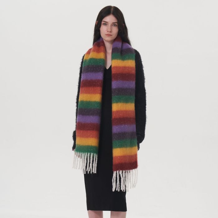 Novelty Rainbow Scarf