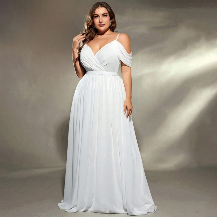 lightweight wedding dress