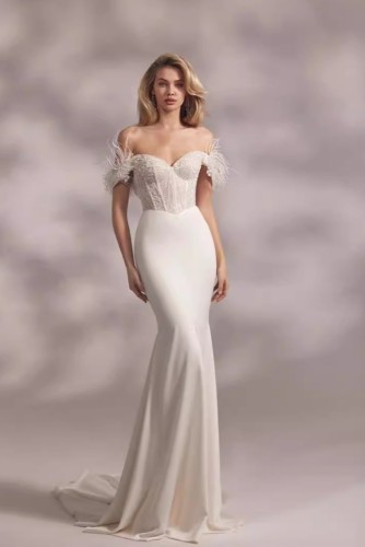 Silk Lace Wedding Dresses