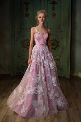 Floral Flower Wedding Dress