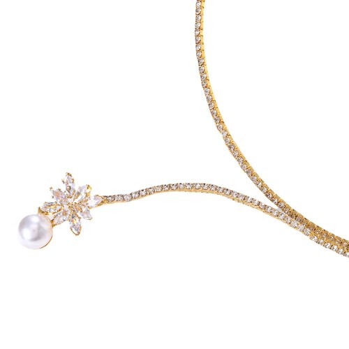 Elegance snake pattern necklace 2 colors