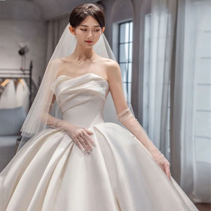 Elegant Vegetarian Wedding Dresses