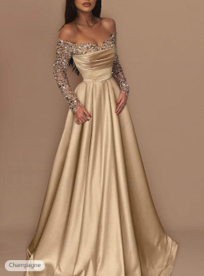 Sequin Evening Gown