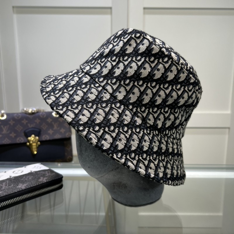 DIOR Black Travel  Street style Cotton Women's Adult Embossed  Cap