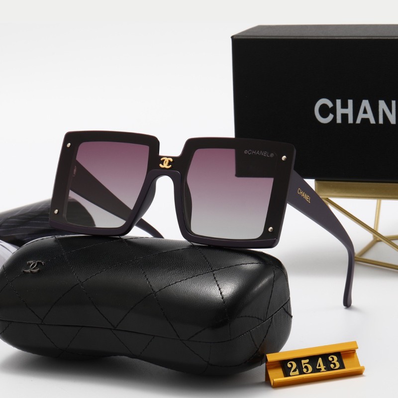 CHANEL S Black PC Multi AC Women's Outdoor Fashion Sunglasses