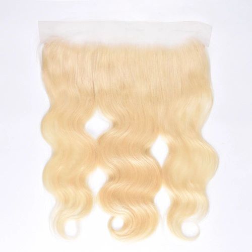 Wholesale Distributors Body Wave 13x4 Frontal HD Lace Closure 613 Blonde Raw Malaysian Hair