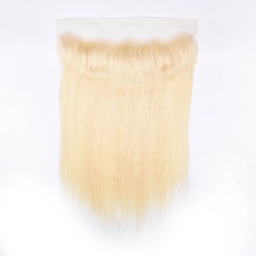 Factory Supply 13x4 Transparent HD 613 Lace Frontal Closure Burmese Raw Cuticle Aligned Hair