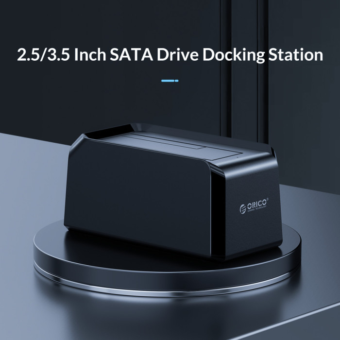 ORICO USB 3.0 to SATA HDD Docking Station Reader for 2.5/3.5 Inch HDD SSD Hard Drive Docking Station Full-Cover
