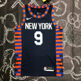 KNICKS BARRETT #9 Black Top Quality Hot Pressing NBA Jersey