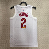 2022-23 Cleveland Cavaliers IRVING #2 White Top Quality Hot Pressing NBA Jersey