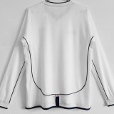 2002 England Home Retro Long Sleeve Soccer Jersey (长袖)