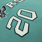 2022-23 Sa Spurs GINOBILI #20 Blue City Edition Top Quality Hot Pressing NBA Jersey