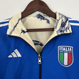 2023 Italy Blue & Yellow Double Sided Windbreaker (双面风衣)