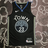 2020 Warriors GREEN #23 Black Grey Top Quality Hot Pressing NBA Jersey