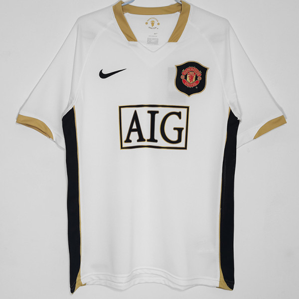 2006-2007 Man Utd Away Retro Soccer Jersey