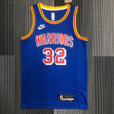 Warriors PORTER JR. #32 Blue 75th Anniversary Retro NBA Jersey