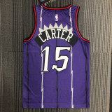 Raptors CARTER #15 Purple Retro Top Quality Hot Pressing NBA Jersey