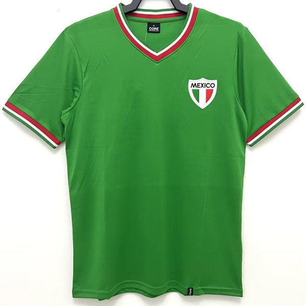 1970 Mexico Home Retro Soccer Jersey