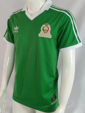 1986 Mexico Home Retro Soccer Jersey