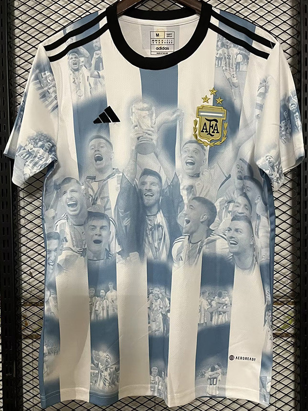 2022-23 Argentina Champion Edition Fans Soccer Jersey (冠军纪念版)