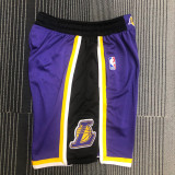 2020-21 LAKERS Purple Top Quality NBA Pants (Trapeze Edition) 飞人版