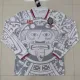 1998 Mexico Away White Long Sleeve Retro Soccer Jersey (长袖) 带小字